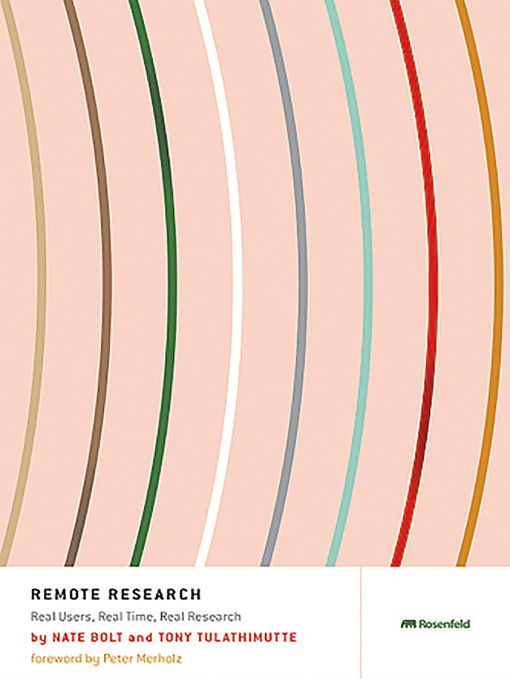 Title details for Remote Research by Nate Bolt - Available